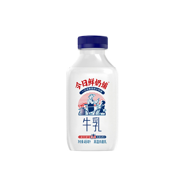 南山今日鲜奶铺 455ml